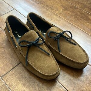 Coach Men’s suede driver loafer